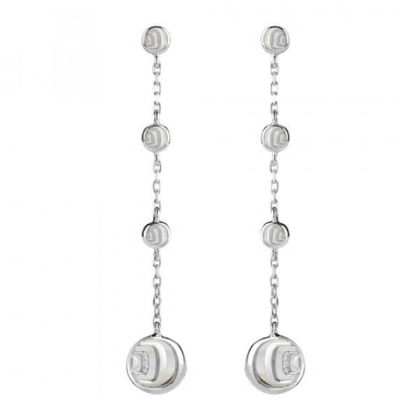 Серьги Damiani 14338 д 8,887гр 0,06ct 0,74ct. купить,NaN