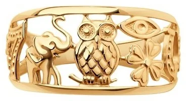 Кольцо Sokolov 017098 19.5р 3.2гр купить,NaN