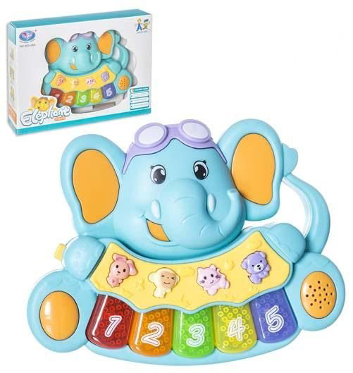  Игрушка развивающая Jialegu Toys Музыкальный Слоненок купить,NaN