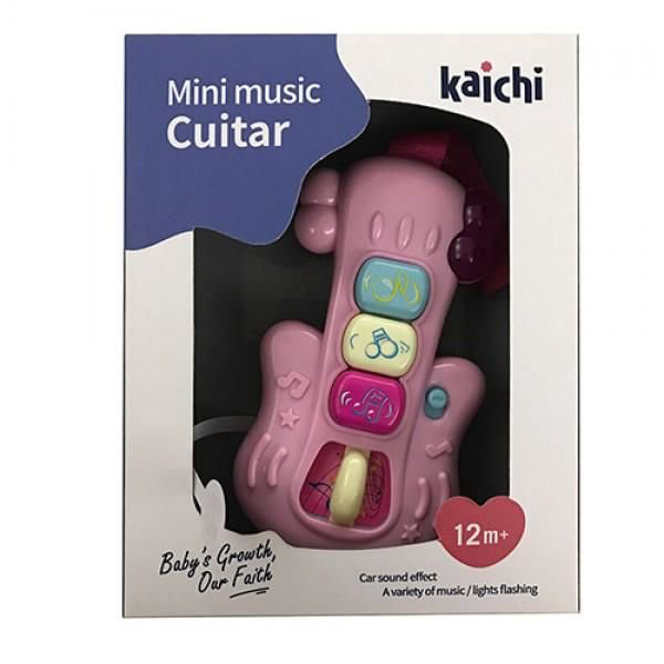 Игрушка развивающая Kaichi Гитара mini розовая купить,NaN