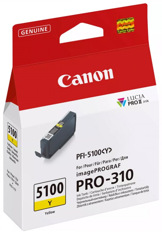 Картриджи Canon Canon PFI-5100 желтый (yellow) купить,16000