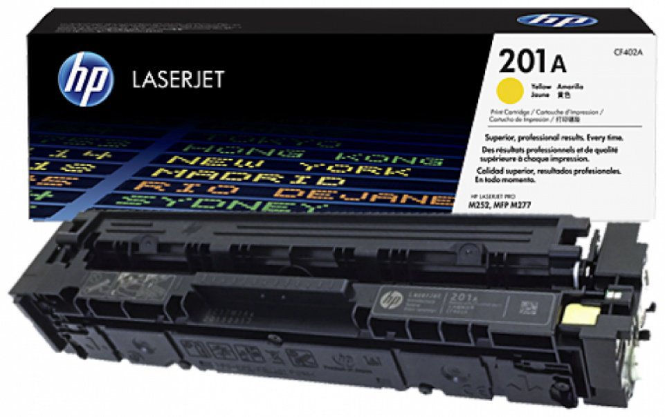 Картриджи HP 201A (CF402A) желтый (yellow) купить,NaN