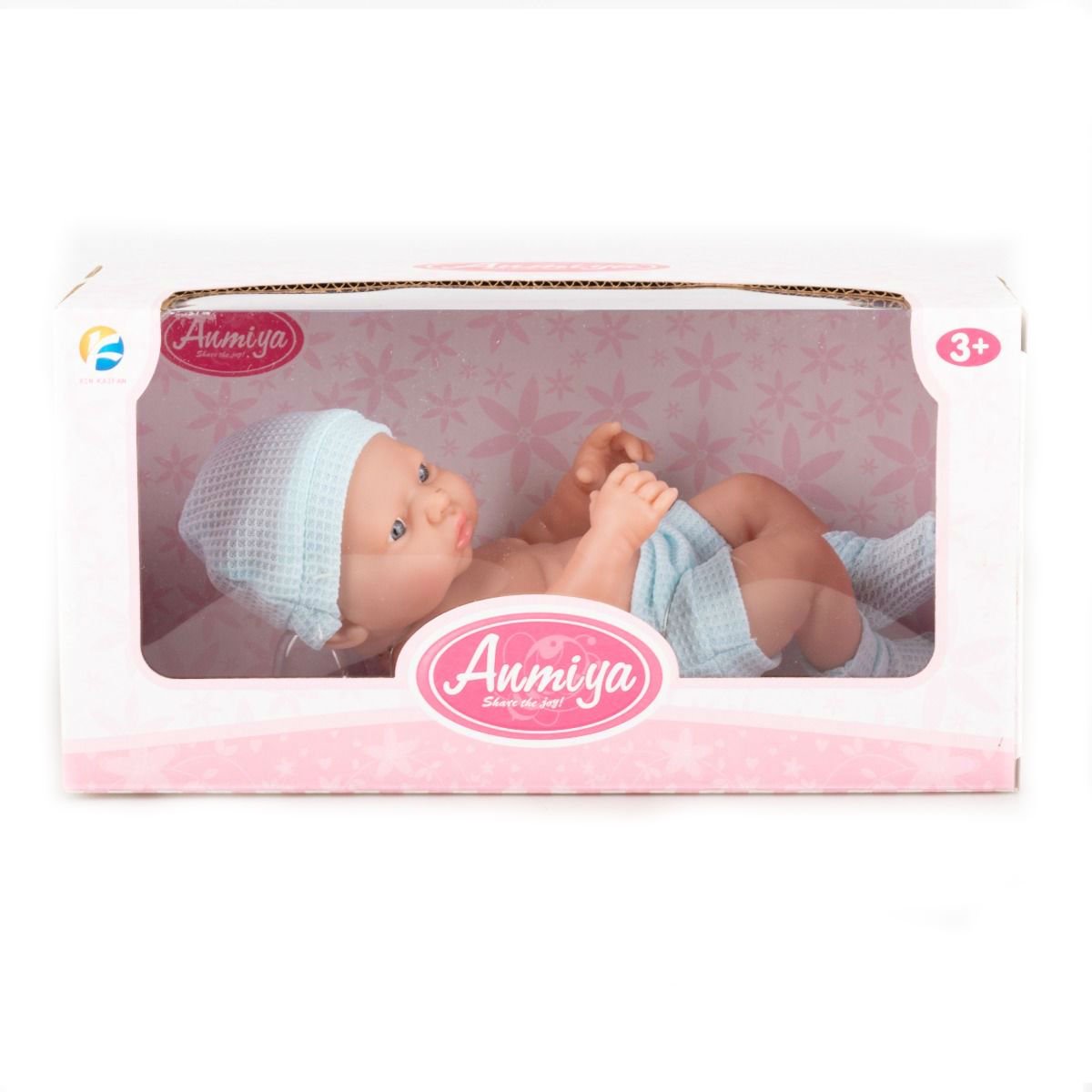 Кукла-пупс Kaifan Toys в голубом костюмчике 26см 66824H2 купить,NaN