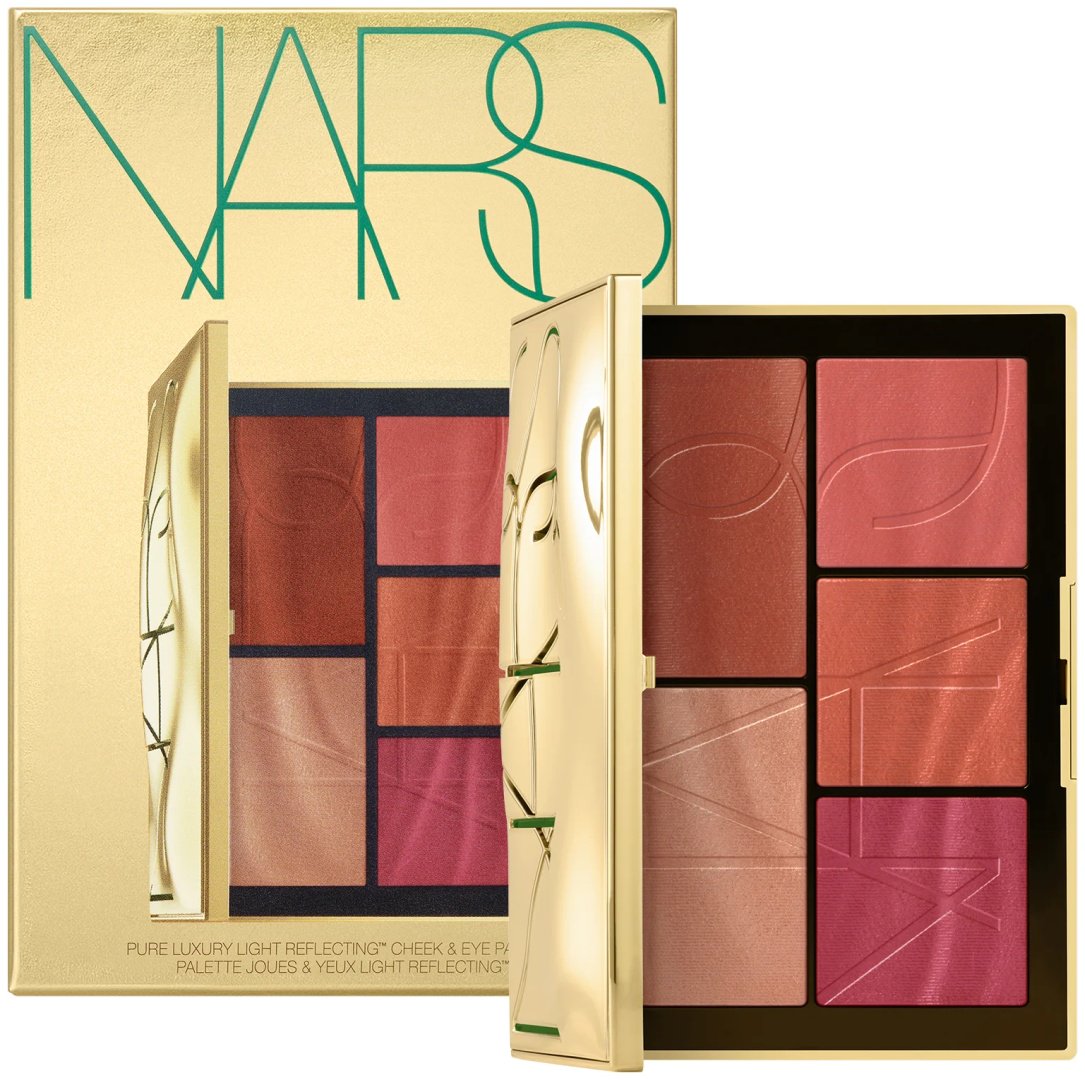 NARS Pure Luxury Light Reflecting Cheek &amp; Eye Palette II пудра-бронзер, румяна-хайлайтер, бронзер 2 купить,NaN