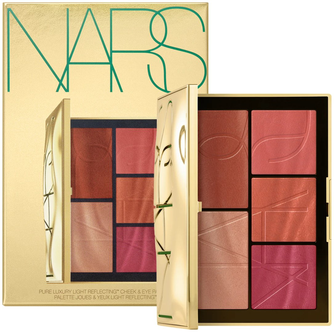 NARS Pure Luxury Light Reflecting Cheek &amp; Eye Palette II пудра-бронзер, румяна-хайлайтер, бронзер 2 купить,NaN