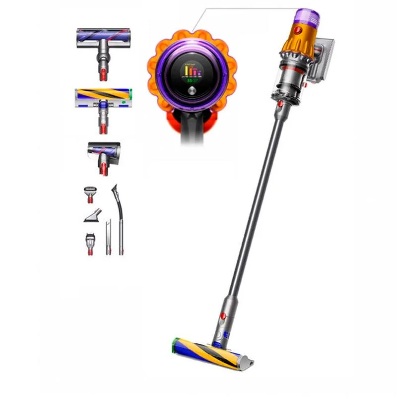 Пылесос Dyson V12 SV20 Detect Slim Absolute серый купить,0