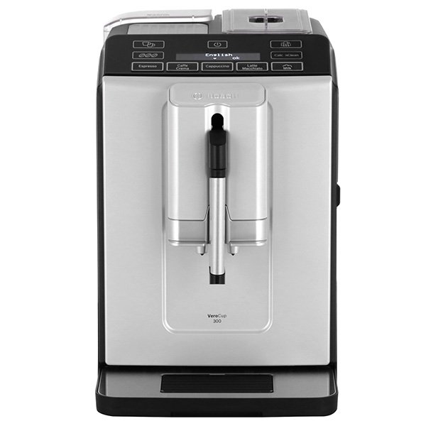Кофемашина Bosch TIS30321RW черно-серебристая