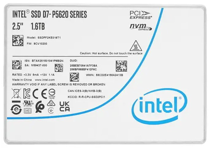 SSD Intel Intel SSDPF2KE016T1N1 1600 Гб купить,NaN