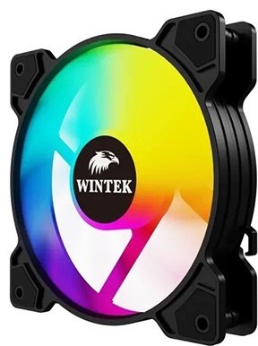 Вентилятор Wintek M9-B-12 PRO ARGB черный