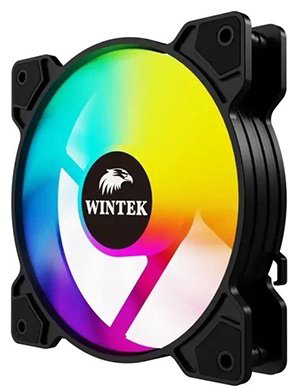 Вентилятор Wintek M9-B-12 PRO ARGB черный