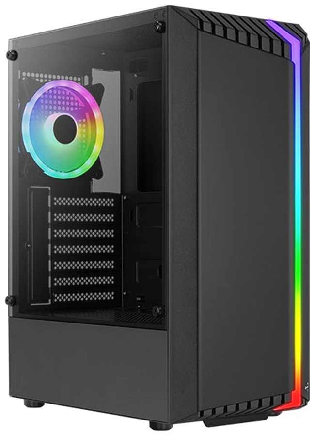 Корпус AeroCool Bionic черный