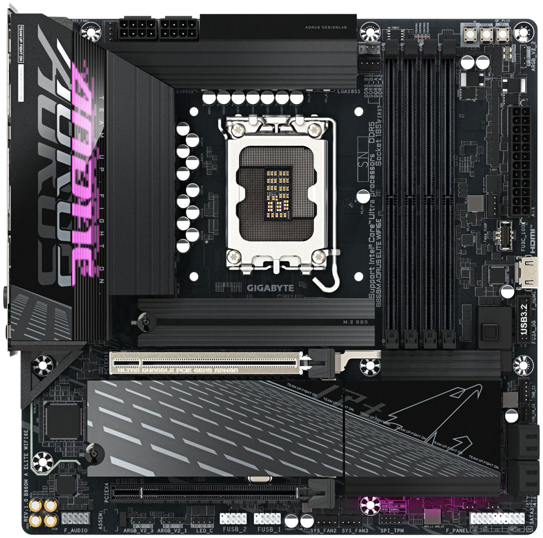 Материнская плата GIGABYTE B860M A ELITE WIFI6E