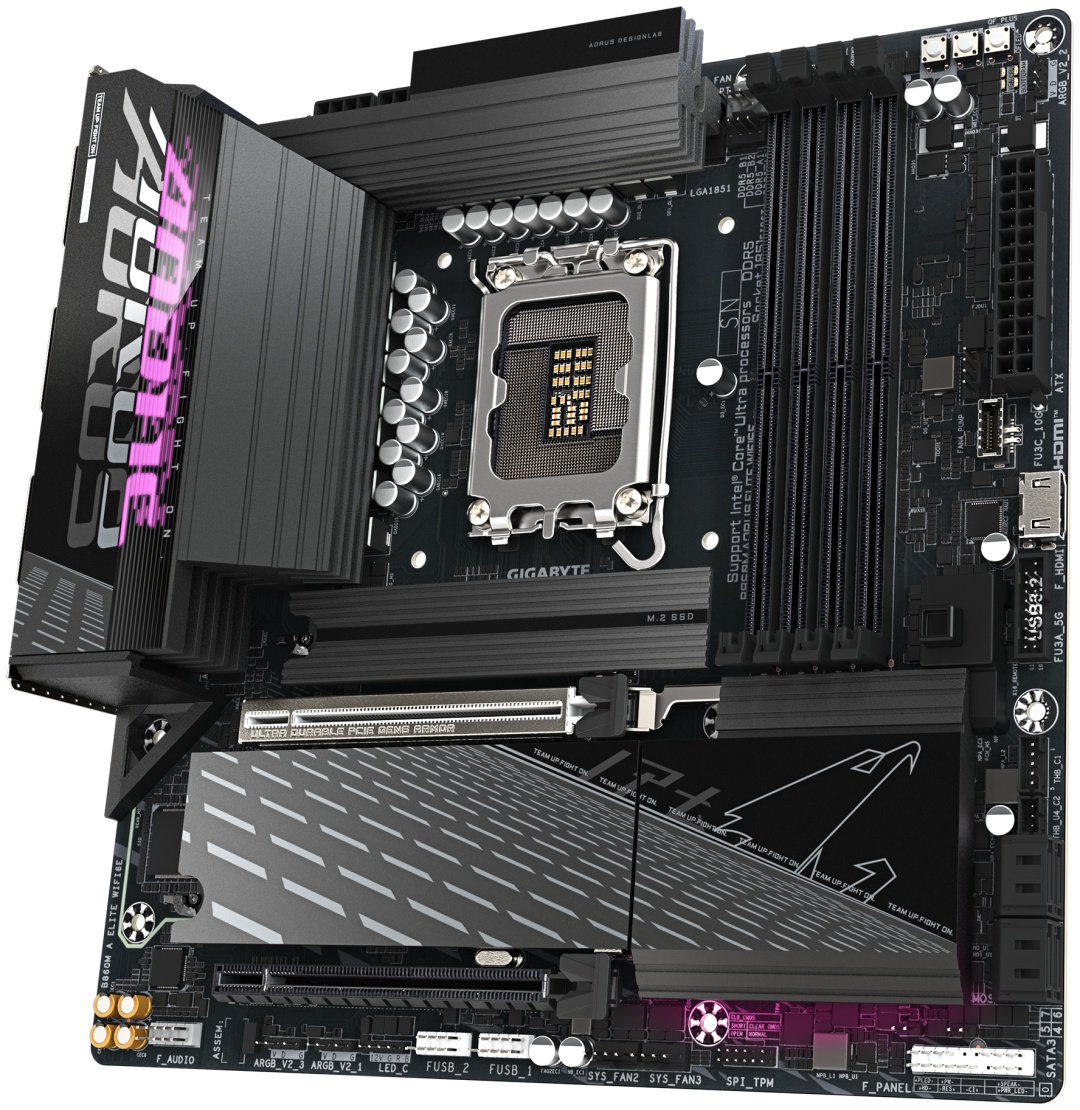 Материнская плата GIGABYTE B860M A ELITE WIFI6E