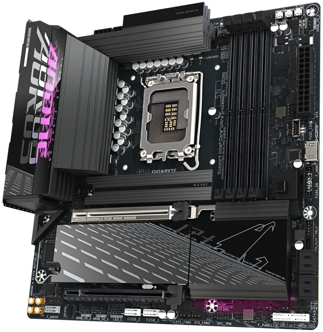 Материнская плата GIGABYTE B860M A ELITE WIFI6E купить,134018