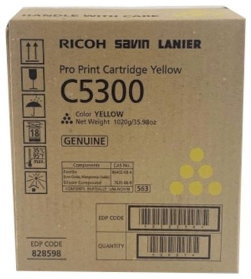 Картриджи Ricoh 828602 желтый (yellow) купить,NaN