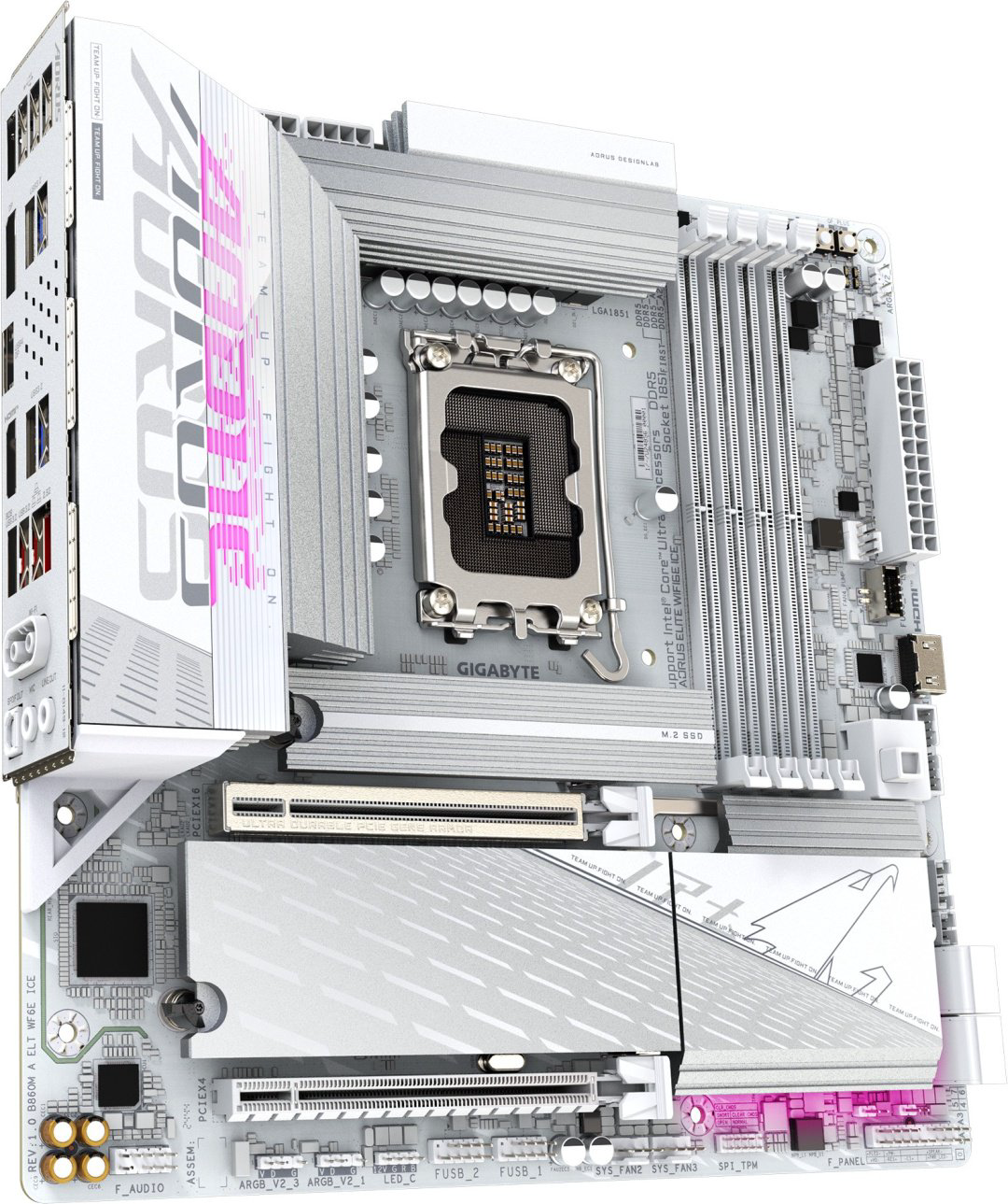 Материнская плата GIGABYTE B860M A ELT WF6E ICE купить,NaN