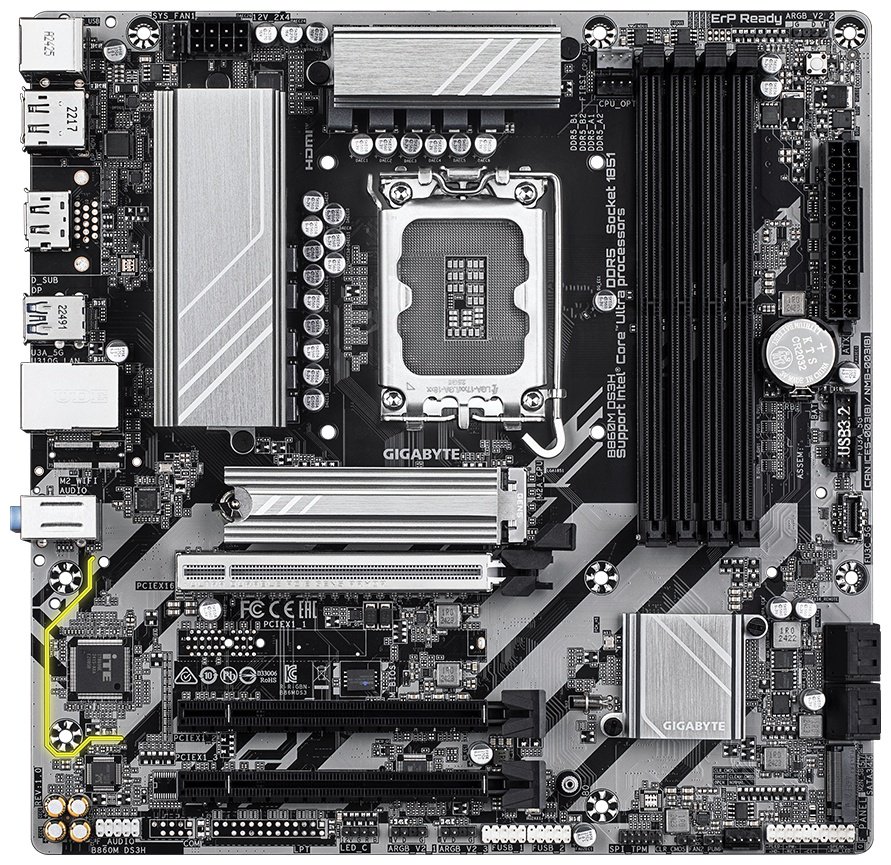 Материнская плата GIGABYTE B860M DS3H