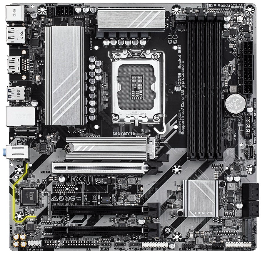 Материнская плата GIGABYTE B860M DS3H купить,122815