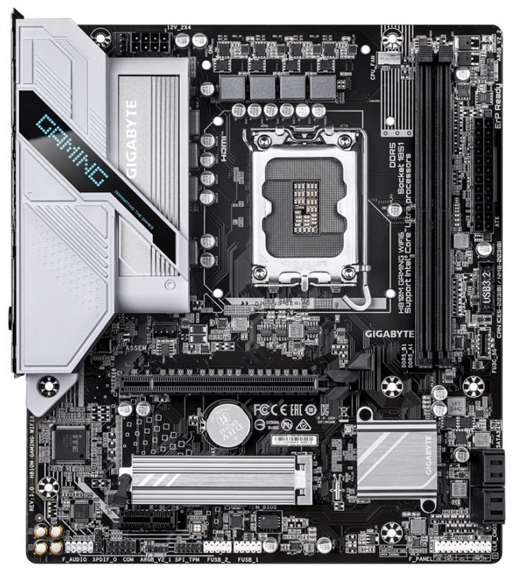Материнская плата GIGABYTE H810M GAMING WIFI6