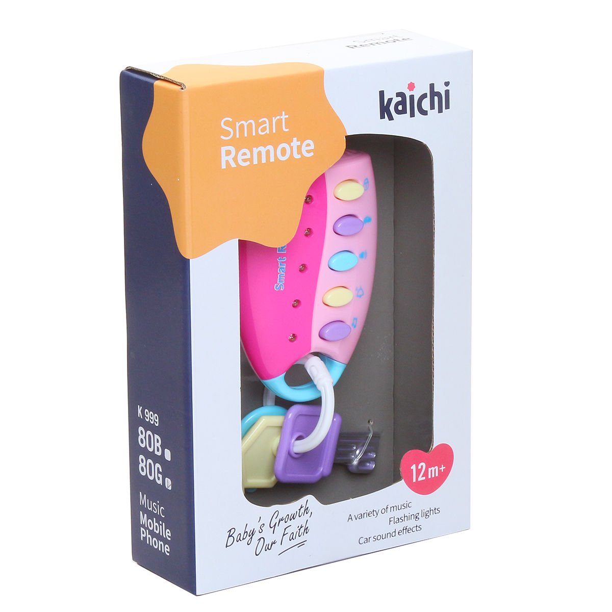 Игрушка развивающая Kaichi Ключи от автомобиля для девочки купить,NaN