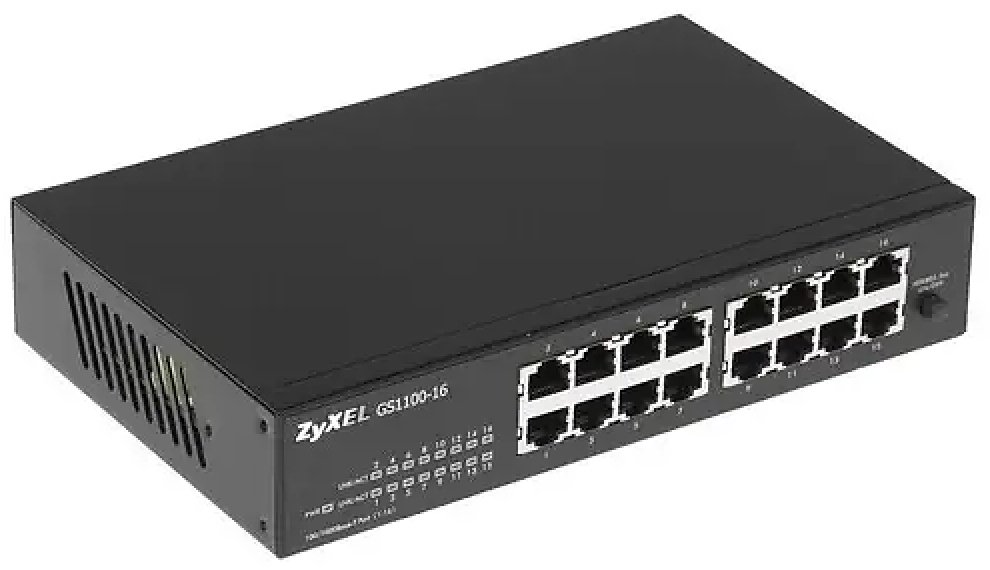 Коммутатор ZyXEL GS1100-16-EU0103F купить,NaN