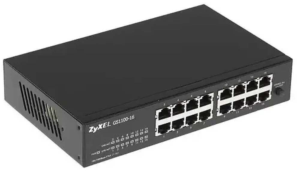 Коммутатор ZyXEL GS1100-16-EU0103F купить,NaN