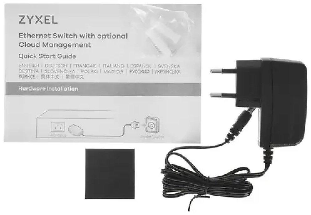 Коммутатор ZyXEL GS1915-8EP-EU0101F
