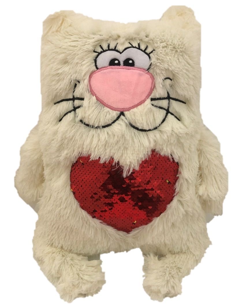 Мягкая игрушка KiddieArt Tallula кот Lovecat 43см купить,NaN