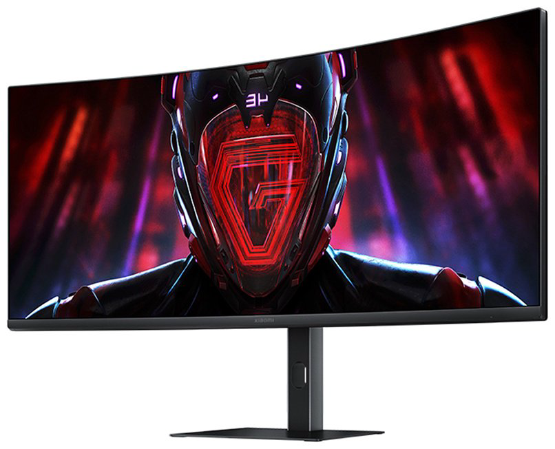 Монитор 34" Xiaomi Curved Gaming Monitor G34WQi черный купить,156990