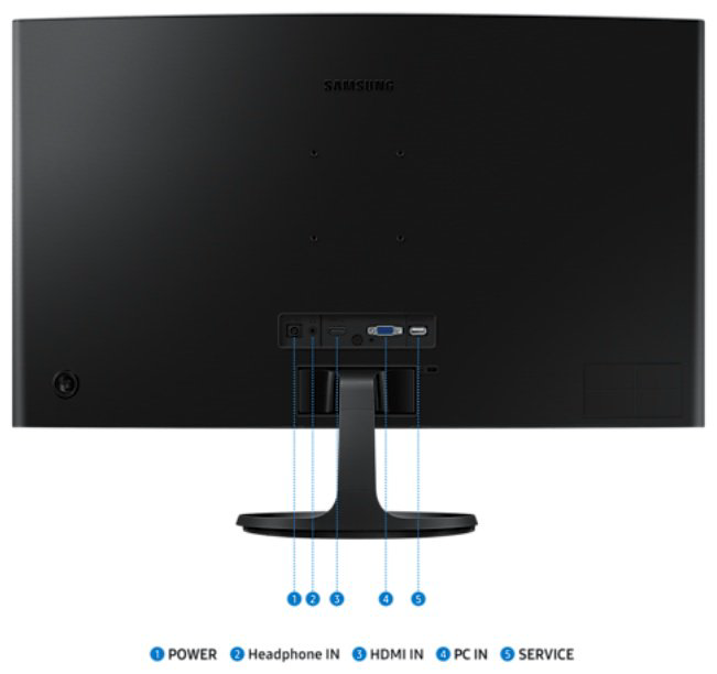 Монитор 27" Samsung LS27D364GAIXCI черный - ForteMarket Монитор 27" Samsung LS27D364GAIXCI черный купить,62894