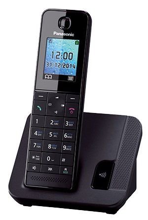 Радиотелефон Panasonic KX-TGH 210 черный