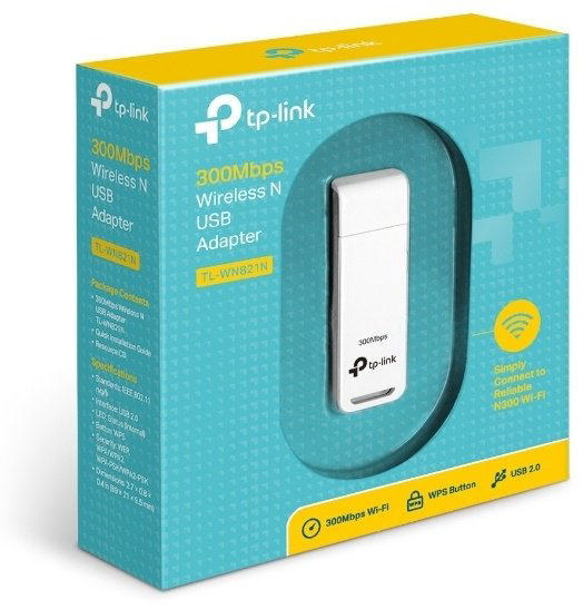 TP-LINK TL-WN821N серебристый купить,7790