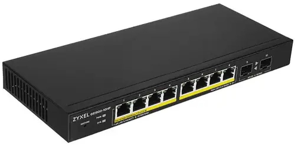 Коммутатор ZyXEL GS1900-10HP-EU0102F купить,NaN