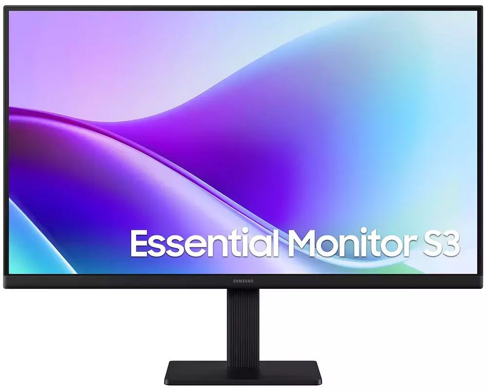 Монитор 24" Samsung LS24F320GAIXCI черный