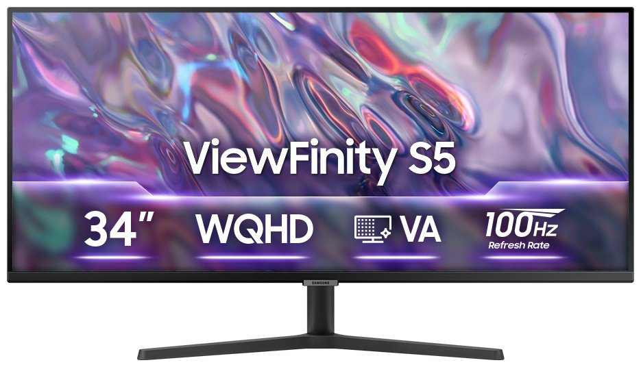 Монитор 34" Samsung S5 S50GC LS34C500GAIXCI черный купить,NaN