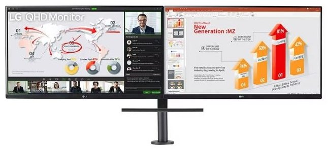 Монитор 27" LG 27QP88D-BS черный купить,NaN