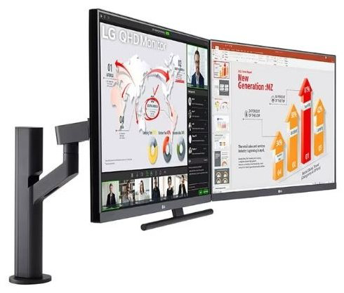 Монитор 27" LG 27QP88D-BS черный купить,NaN