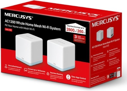 Маршрутизатор Mercusys Halo H30 2-pack