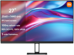 Монитор 27" Xiaomi 2K Monitor A27Qi черный