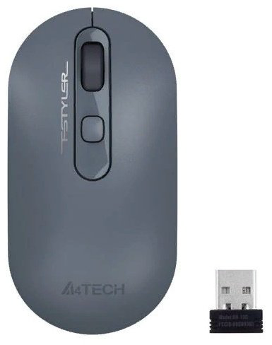 Мышь A4Tech Fstyler FG20 серый