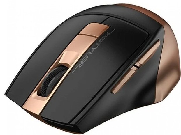 Мышь A4Tech FG35 BRONZE золотистый