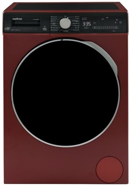 Стиральная машина Vestfrost VFT 8143DDR красная