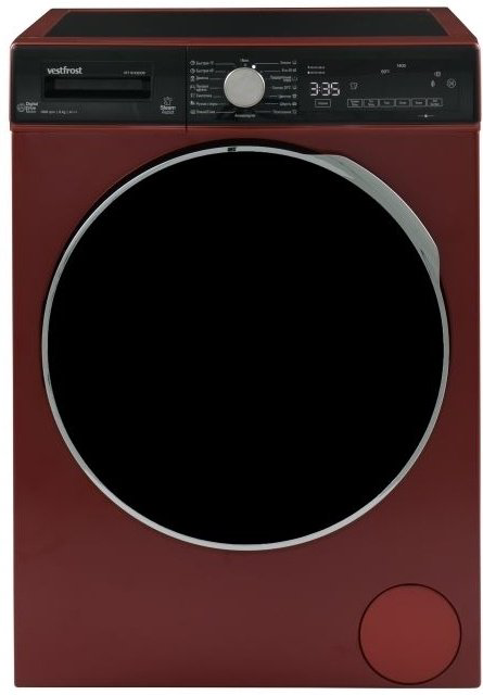 Стиральная машина Vestfrost VFT 8143DDR красная купить,NaN