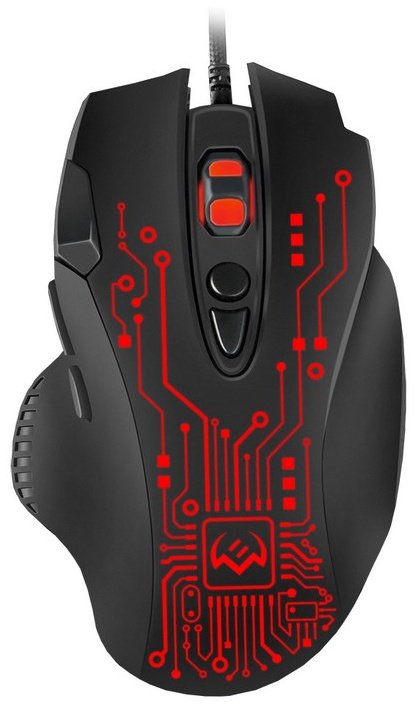 Мышь SVEN RX-G715 черный купить,NaN