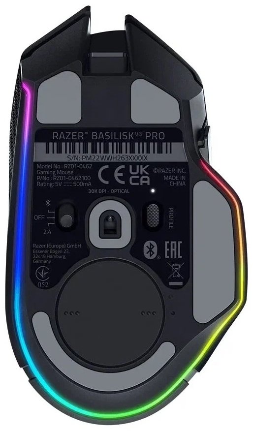Мышь Razer Basilisk V3 Pro черный