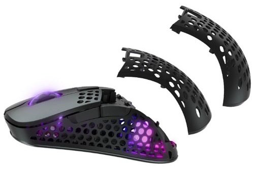 Мышь Xtrfy M4 RGB Wireless черный купить,NaN