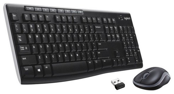 Клавиатура Клавиатура+мышь беспроводные Logitech MK270 купить,17948