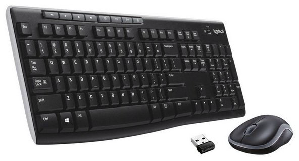 Клавиатура Клавиатура+мышь беспроводные Logitech MK270 купить,17948