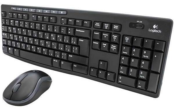 Клавиатура Клавиатура+мышь беспроводные Logitech MK270 купить,17948