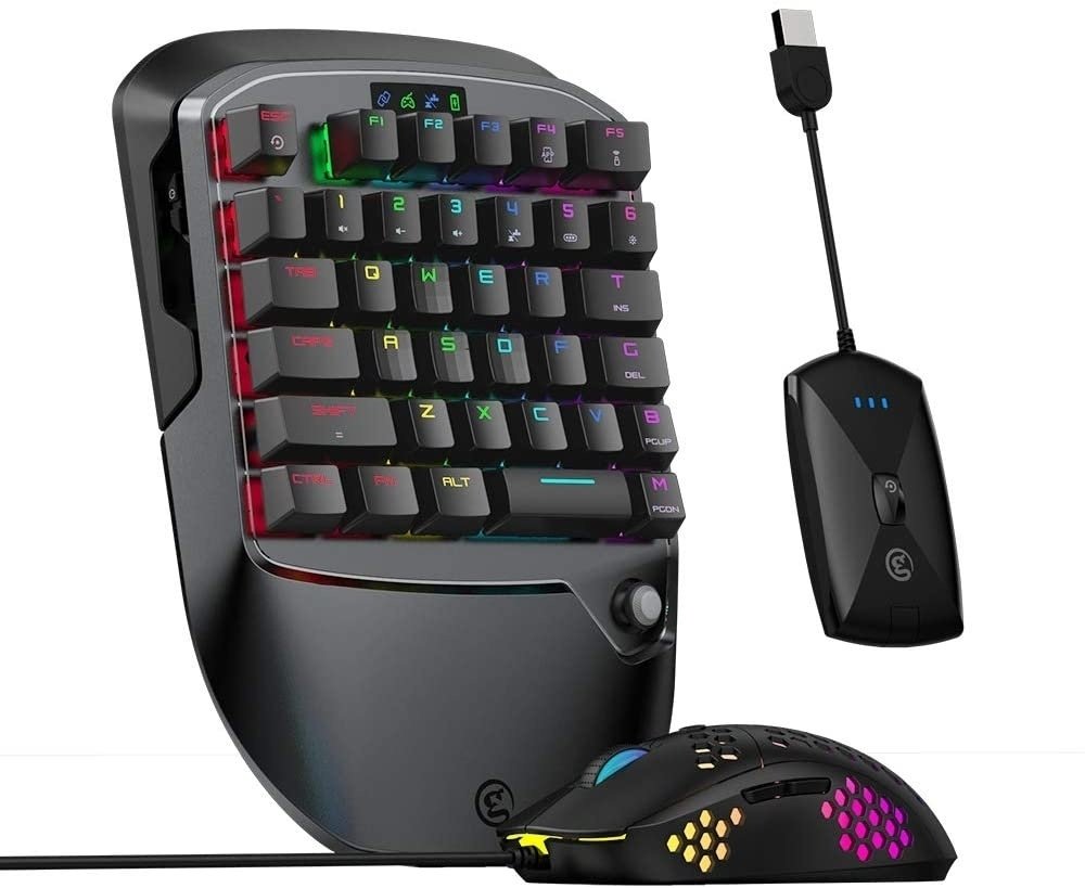 Клавиатура GameSir VX2 черный + мышь + ресивер